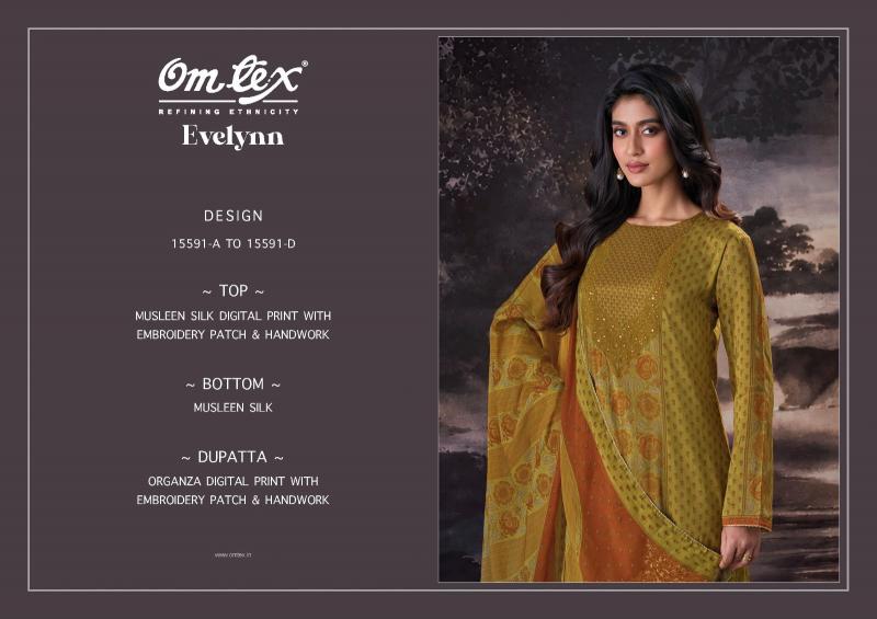 Omtex evelynn wholesale dress materials in mumbai